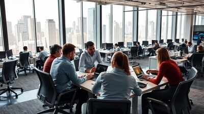 AI-generated image GCC hiring outlook: 40,000 jobs, 120 new mid-sized centres by 2026; Bengaluru, Hyderabad among top hubs