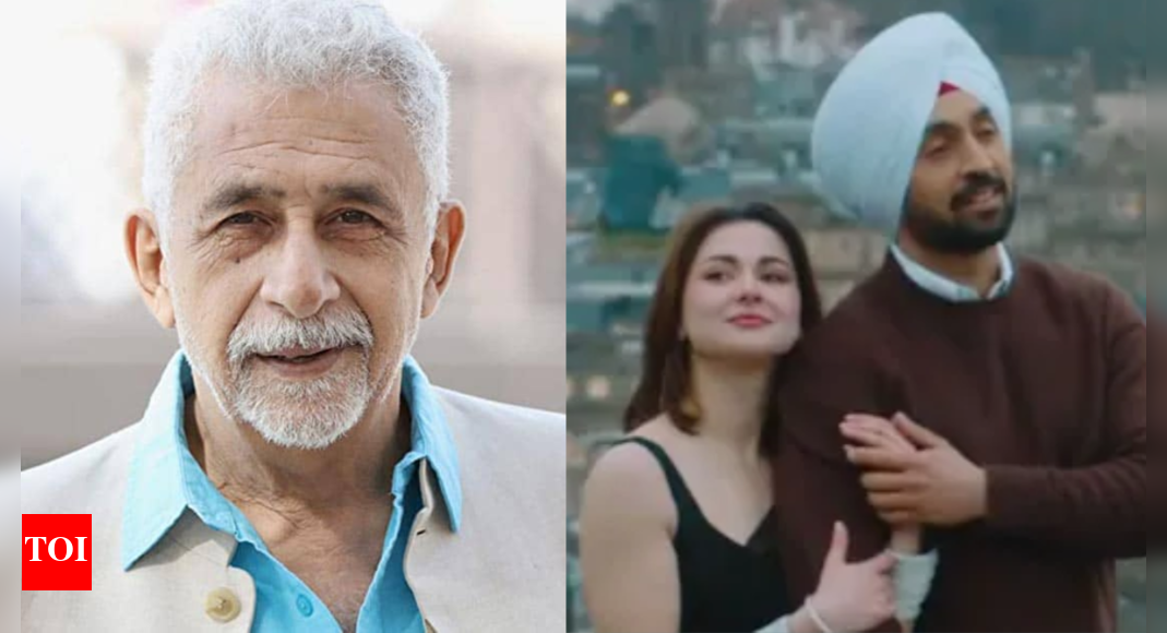 Naseeruddin Shah SUPPORTS Diljit Dosanjh, blames director for casting Hania Aamir in ‘Sardaar Ji 3’; tells haters ‘GO TO KAILASA’ – Times of India