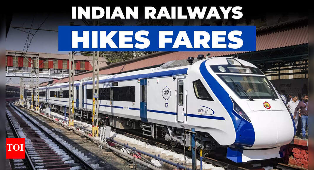 Indian Railways notifies minor fare hike: New ticket prices effective July 1, 2025 - check how much extra you will pay for AC, non-AC trains