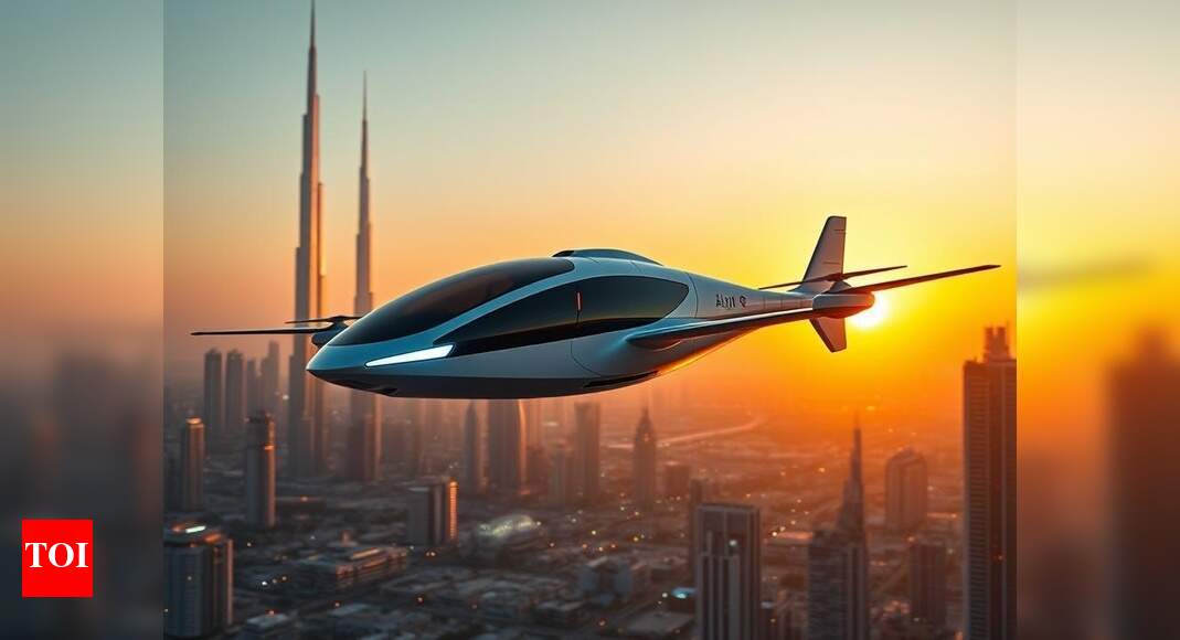 Dubai’s futuristic leap: First aerial taxi test flight completed, full launch by 2026
