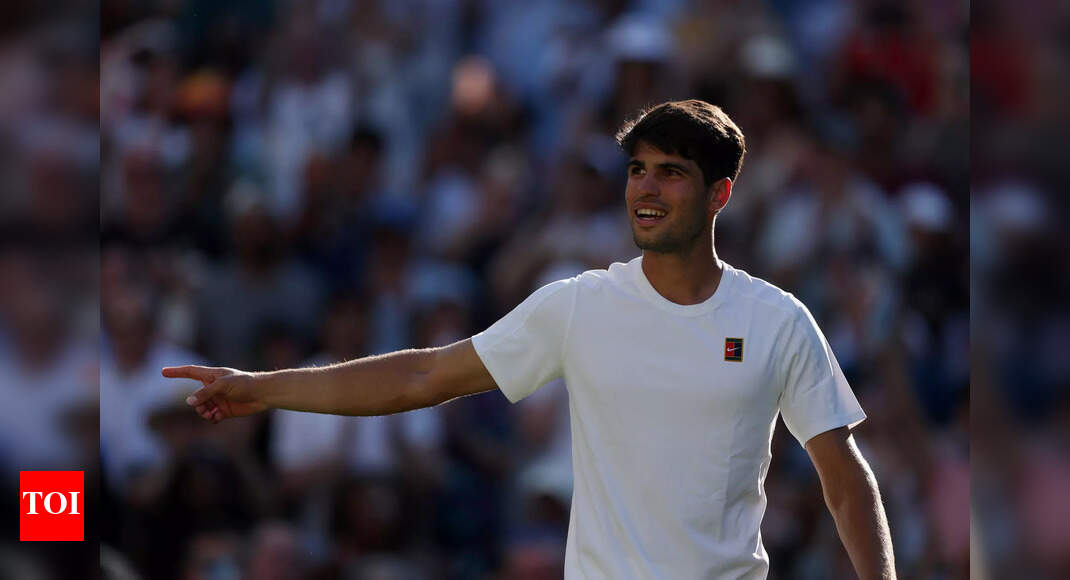 Alcaraz survives five-set scare, Medvedev crashes out; Sabalenka cruises