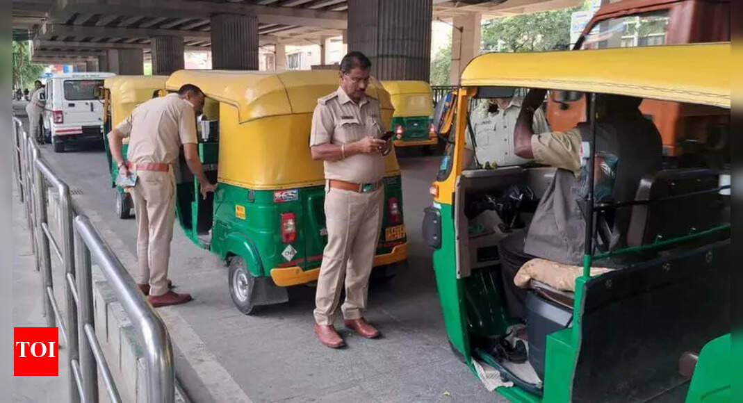 Over 300 Cases Booked, 100+ Autos Seized for Overcharging in Bengaluru