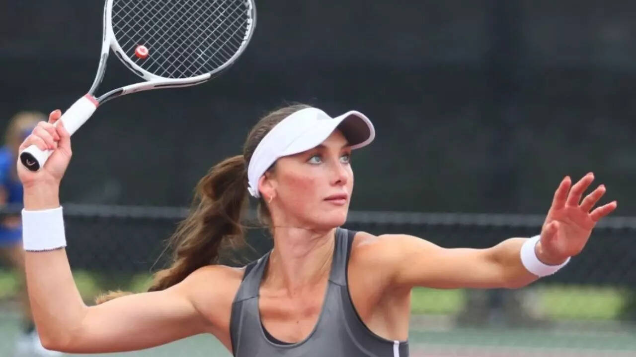 Who is Carson Branstine? Model turned champion set for epic Wimbledon clash  with Aryna Sabalenka | International Sports News - Times of India