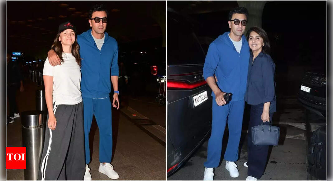 Ranbir politely asks paps to turn off cameras for Raha