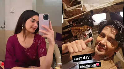  Bhavika Sharma and Param Singh give a glimpse of their ‘last day’ of shoot as the show reportedly wraps up