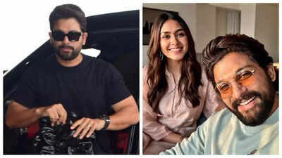 Allu Arjun SPOTTED at Mumbai airport after commencing 1st schedule of AA22 x A6 with Mrunal Thakur - Read More