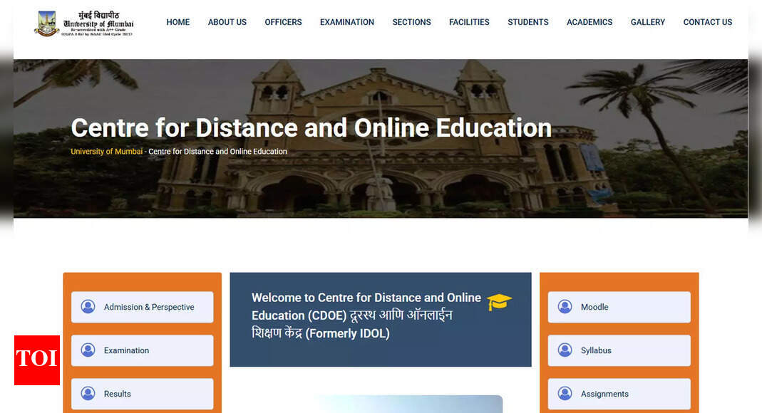University of Mumbai opens CDOE applications for MMS and MCA entrance exams 2025; check details and direct link here