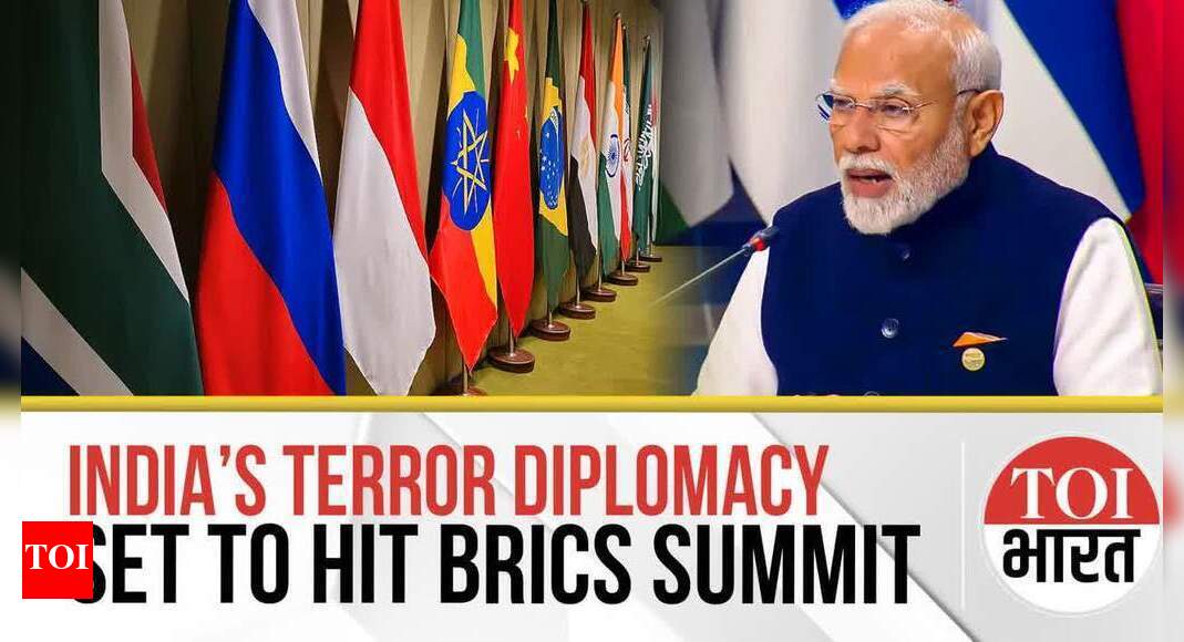 All eyes on India as Brics takes up US tariffs, Israel | India News - Times of India