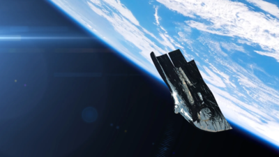  An alien ship orbiting the Earth?