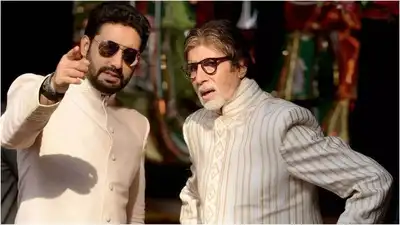 When Abhishek Bachchan faced the camera with dad Amitabh for the first time: “I was terrified”