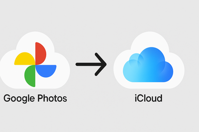 Cómo transferir fotos y vídeos de Google Fotos a iCloud