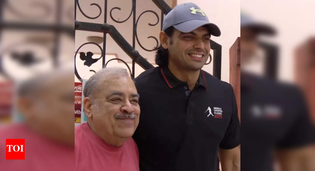 'Sometimes the best moments aren't planned': Neeraj's heartwarming exchange with senior citizen - video