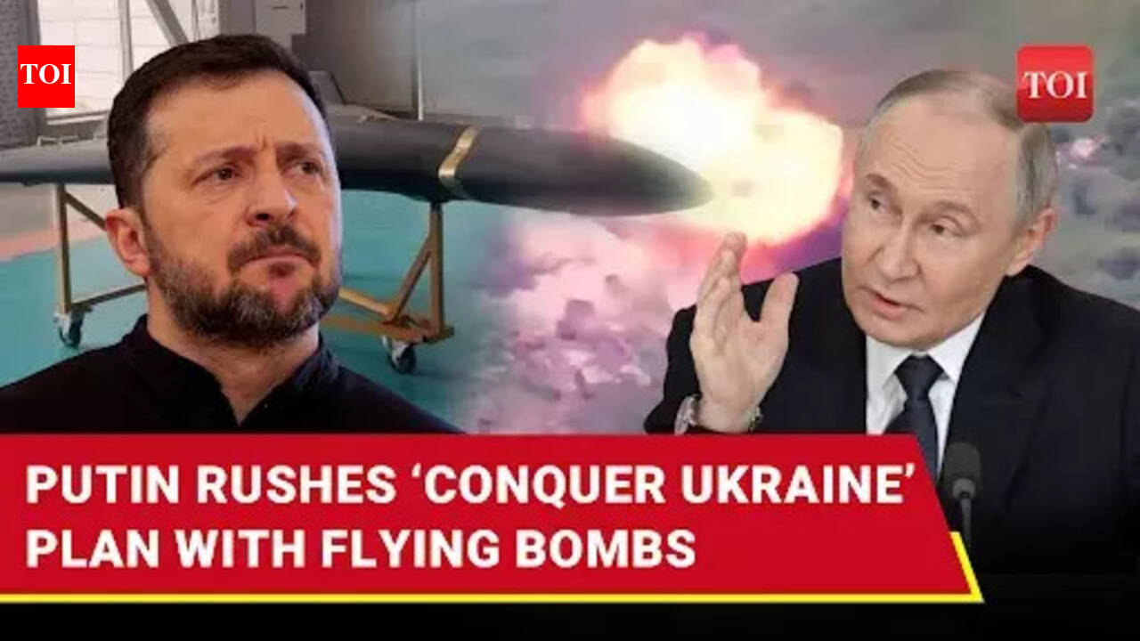 Putin STUNS Zelensky With Next-gen War Machines; Flying Bombs, Lasers ...