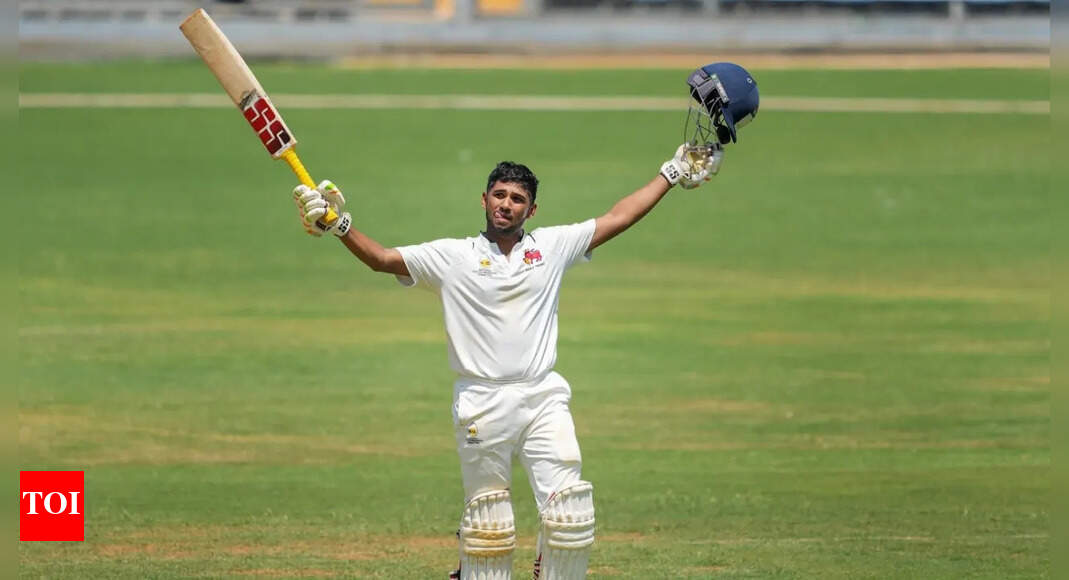 6 for 31! Musheer Khan scripts dream red-ball return after scoring century
