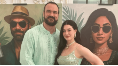 Drew McIntyre graces former WWE star Jinder Mahal’s wedding ceremony in traditional Indian attire