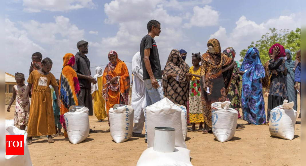 Sudanese fleeing war are at risk of worsening hunger in neighbouring nations, UN warns