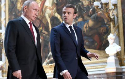  Putin tells Macron in first call since 2022, demands 'long-term' peace deal
