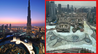 What’s going on with Dubai's iconic dancing fountain? it's been dry since April!