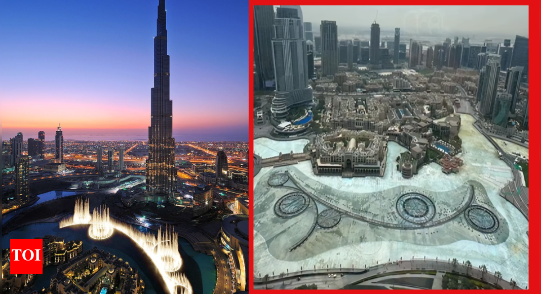 What’s going on with Dubai's iconic dancing fountain? it's been dry since April!