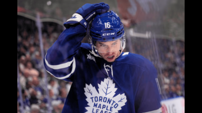 First Vegas Golden Knights fan gets Mitch Marner jersey after blockbuster trade