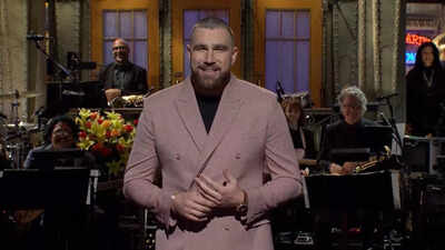 Travis Kelce exposes secret struggle from his 2023 SNL hosting week
