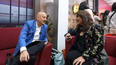  Anupam Kher praises Archana Puran Singh’s sons Aaryamann and Ayushmaan; says, “You’re a family of pure and real people”