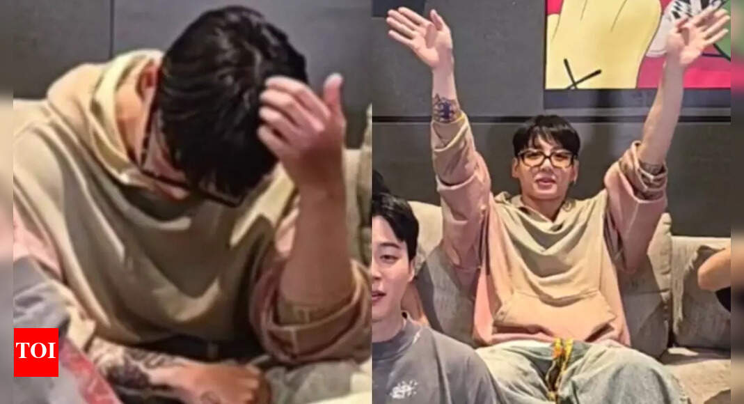 You can’t miss Jungkook’s new tattoo in BTS’ OT7 reunion