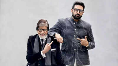 Abhishek Bachchan connected  getting schooled by dada  Amitabh Bachchan during 'Sarkar' shoot