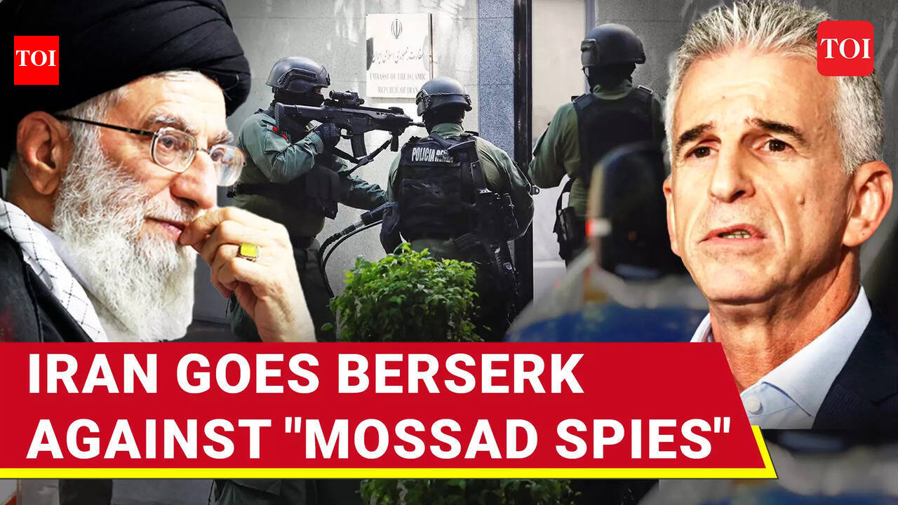 Iran Crackdown On Alleged Israeli Spies; 50 'MOSSAD AGENTS' Held, Two ...