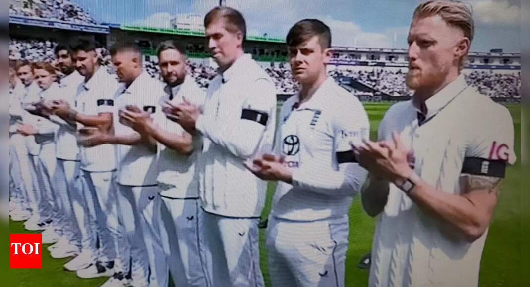 IND vs ENG: Who was Larkins? India, England wear black armbands