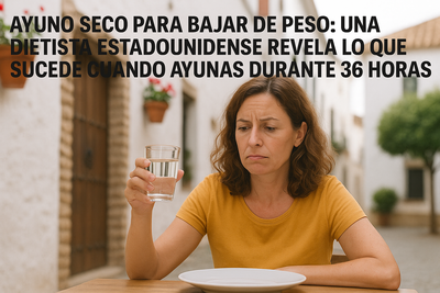 36 horas sin agua ni comida: ¿milagro para adelgazar o peligro oculto?