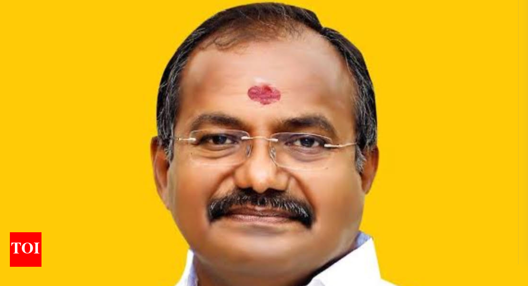 Salem MLA R Arul expelled from PMK | Salem News - Times of India