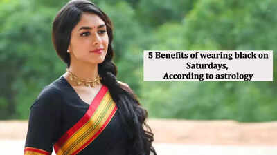 5 Benefits of wearing Black on Saturdays, According to astrology