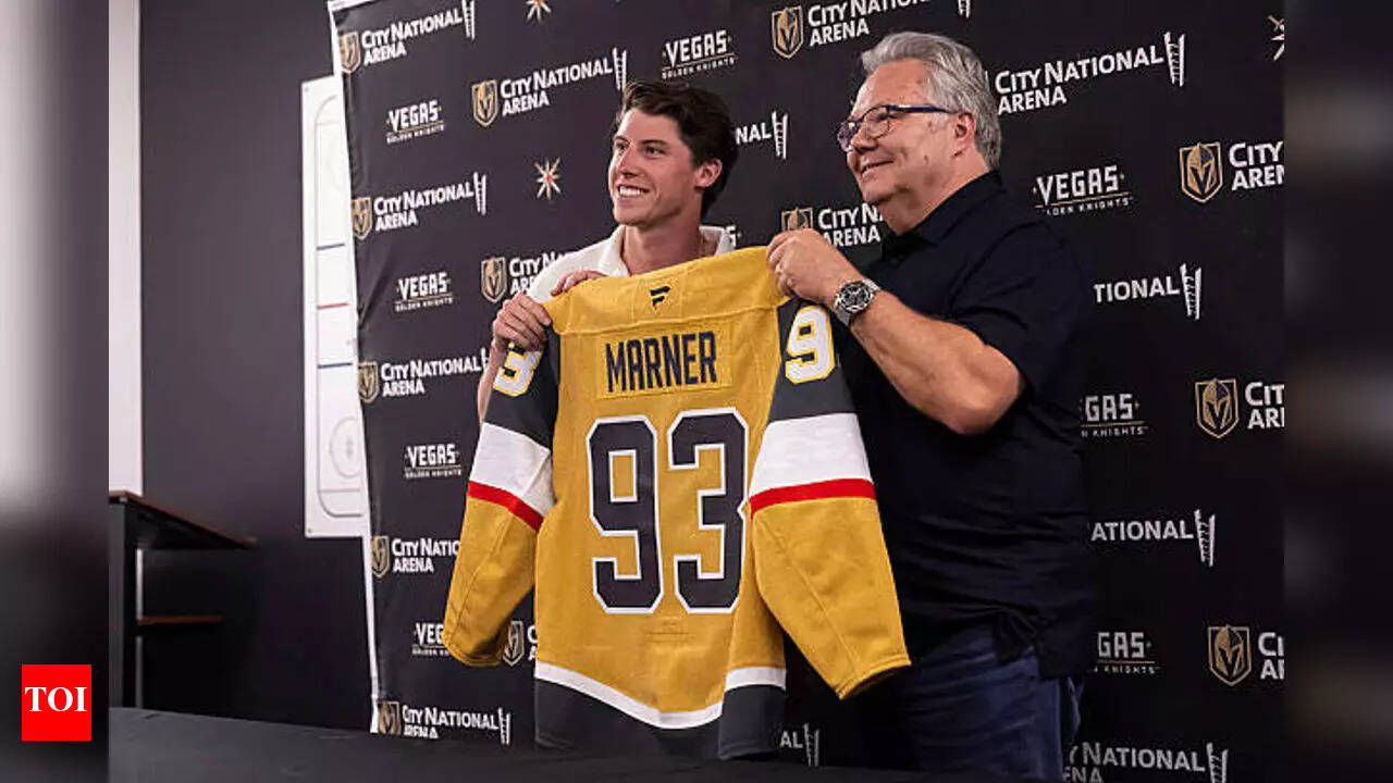 Mitch Marner signs with Vegas Golden Knights, shares his goals and journey  from Toronto Maple Leafs in first press conference | NHL News - Times of  India