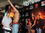 Raj Kundra @ Super Fight League event