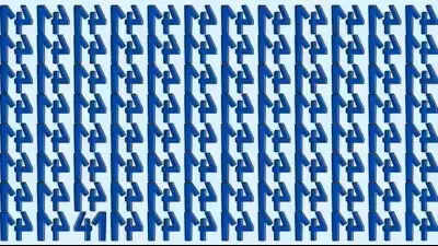 Ilusión Óptica: ¡Solo Tienes 6 Segundos Para Detectar 41 En Esta Imagen!