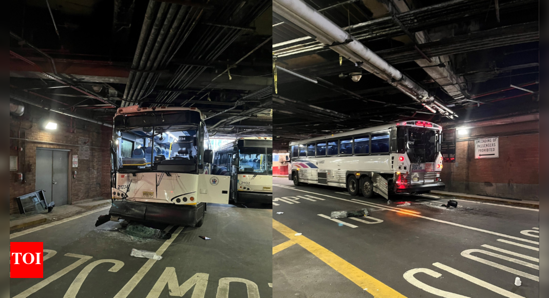 NYC port authority accident: 12 injured in bus terminal crash; lane ramp reopens after traffic delays