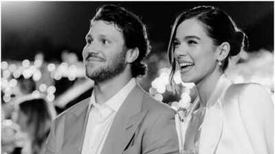 “Our King & Queen”: Josh Allen and Hailee Steinfeld’s wedding pics leave fans obsessed crown them ‘couple of the year’