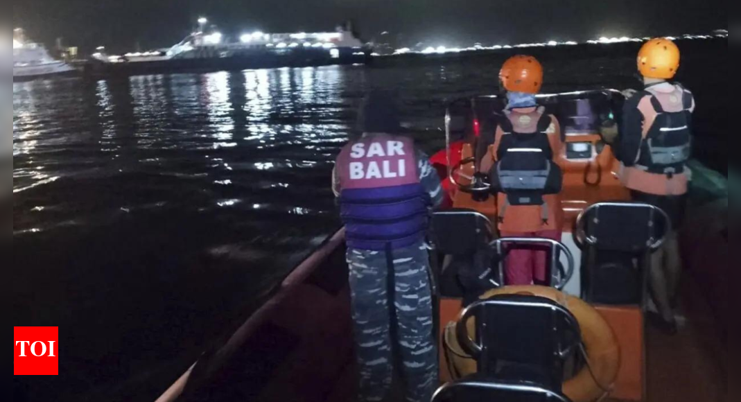 Four dead, 38 missing after ferry sinks in Indonesia - rescuers battle rough sea