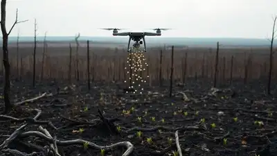 Canada turns to drones for reforestation after wildfires