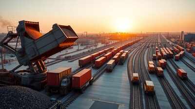  Volumes up 2% in Q1; revenue flat as coal movement softens