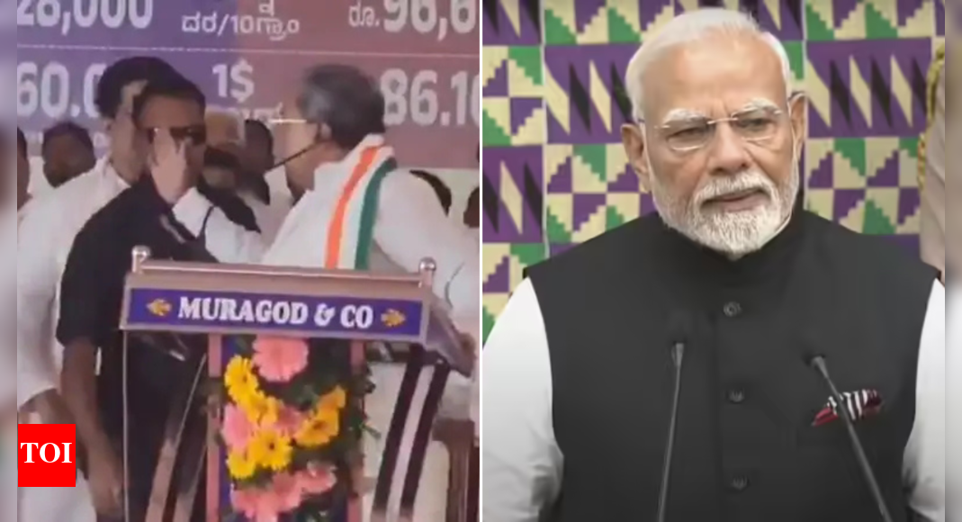 Evening news wrap: Karnataka ASP quits after Siddaramaiah’s 'air slap', PM Modi lauds India-Ghana ties; and more