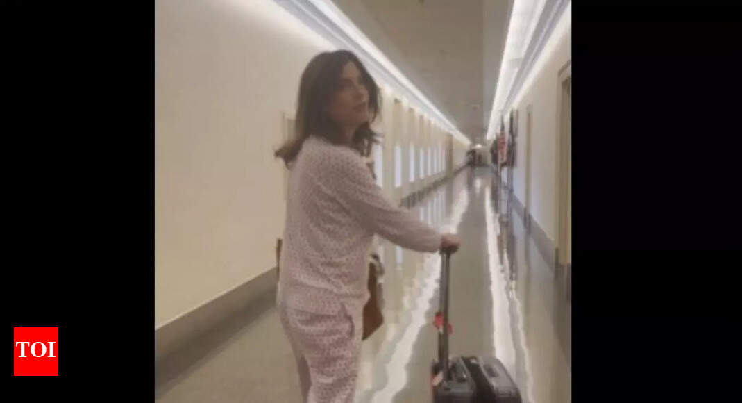 Watch: Nancy Mace reaches DC to vote for 'Big, beautiful bill' in pink pajamas, says her flights were cancelled