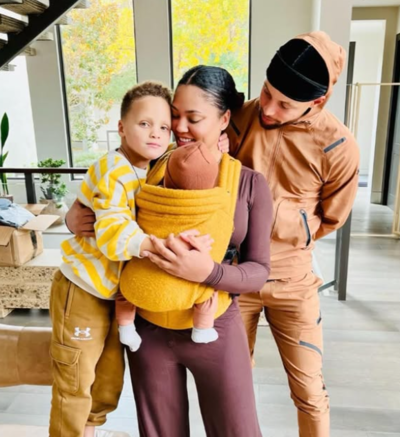 Stephen Curry and Ayesha Curry melt hearts with a peculiar   day   connection   for their lad   Canon