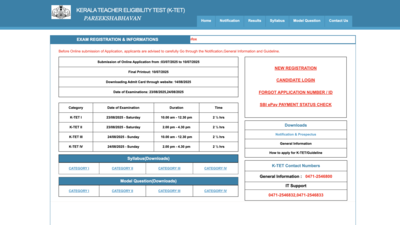  Examination to be held in August, direct link to apply here