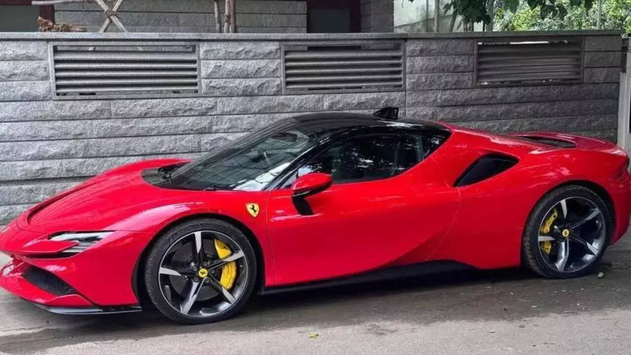 Bengaluru Ferrari Tax: Bizman's Rs 7.5 crore Ferrari dodges tax in  Bengaluru, gets caught; owner fined Rs 1.42 crore | Bengaluru News - Times  of India