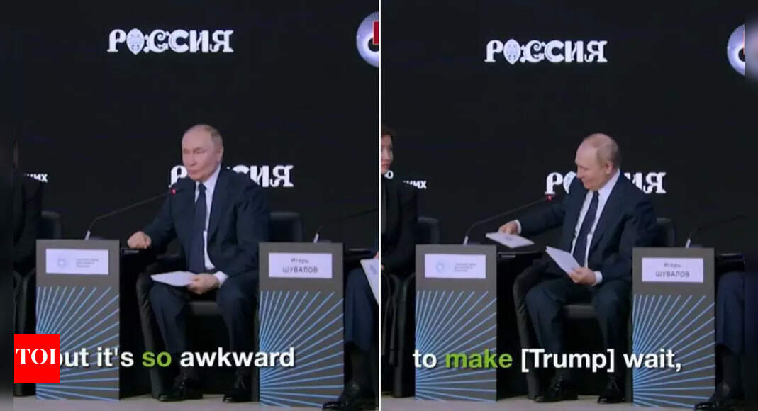 'Could get offended': Putin drops everything for Trump; rushes out mid-event to take his call- watch