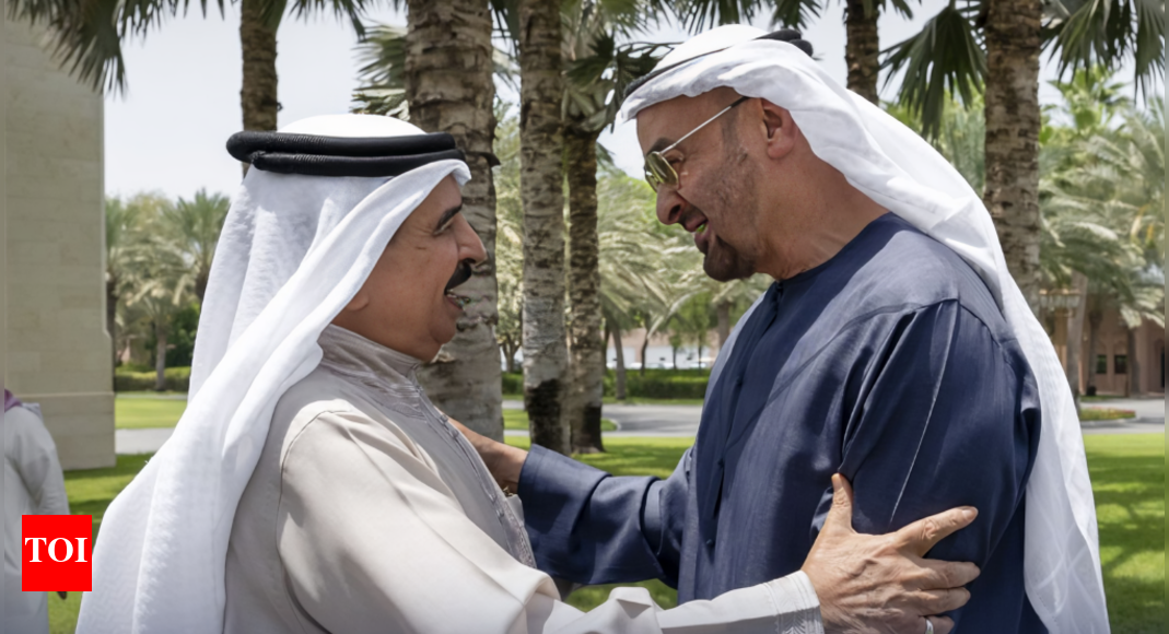 UAE president meets King of Bahrain in Abu Dhabi: Talks to enhance cooperation and prosperity
