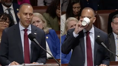 One 'Big Beautiful' speech: Democrat Hakeem Jeffries spoke for 8 hours, 44 minutes; Republicans cleared the bill next minute