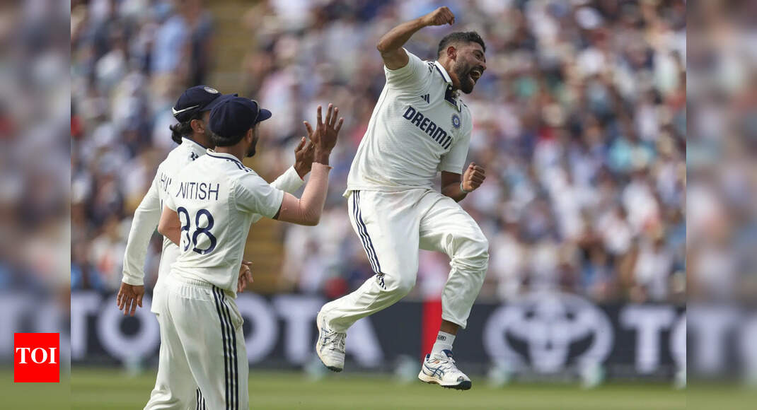 IND vs ENG Live: Siraj bags fifer as Josh Tongue falls for a duck